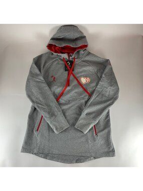 Baseballism Gray Pullover Hoodie Womens 2XL XXL New